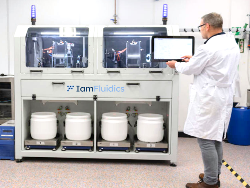 IamFluidics industrial pilot